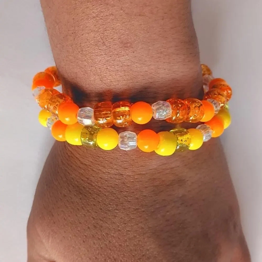 Cute Y2K Beaded Bracelet